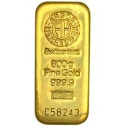 Lingotin Or 500g