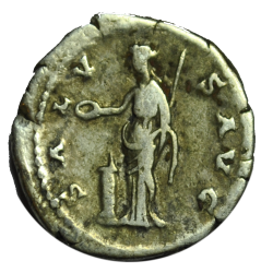 Denier Hadrien Salus revers