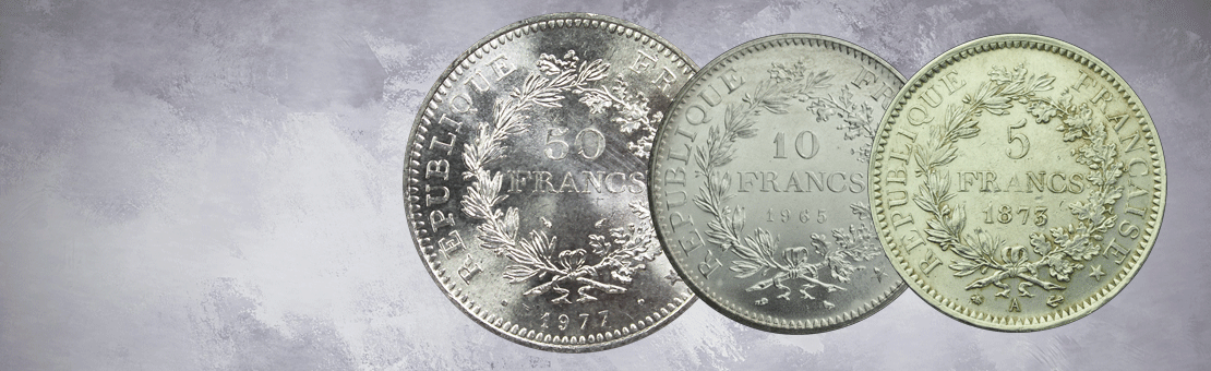 Pièces française argent